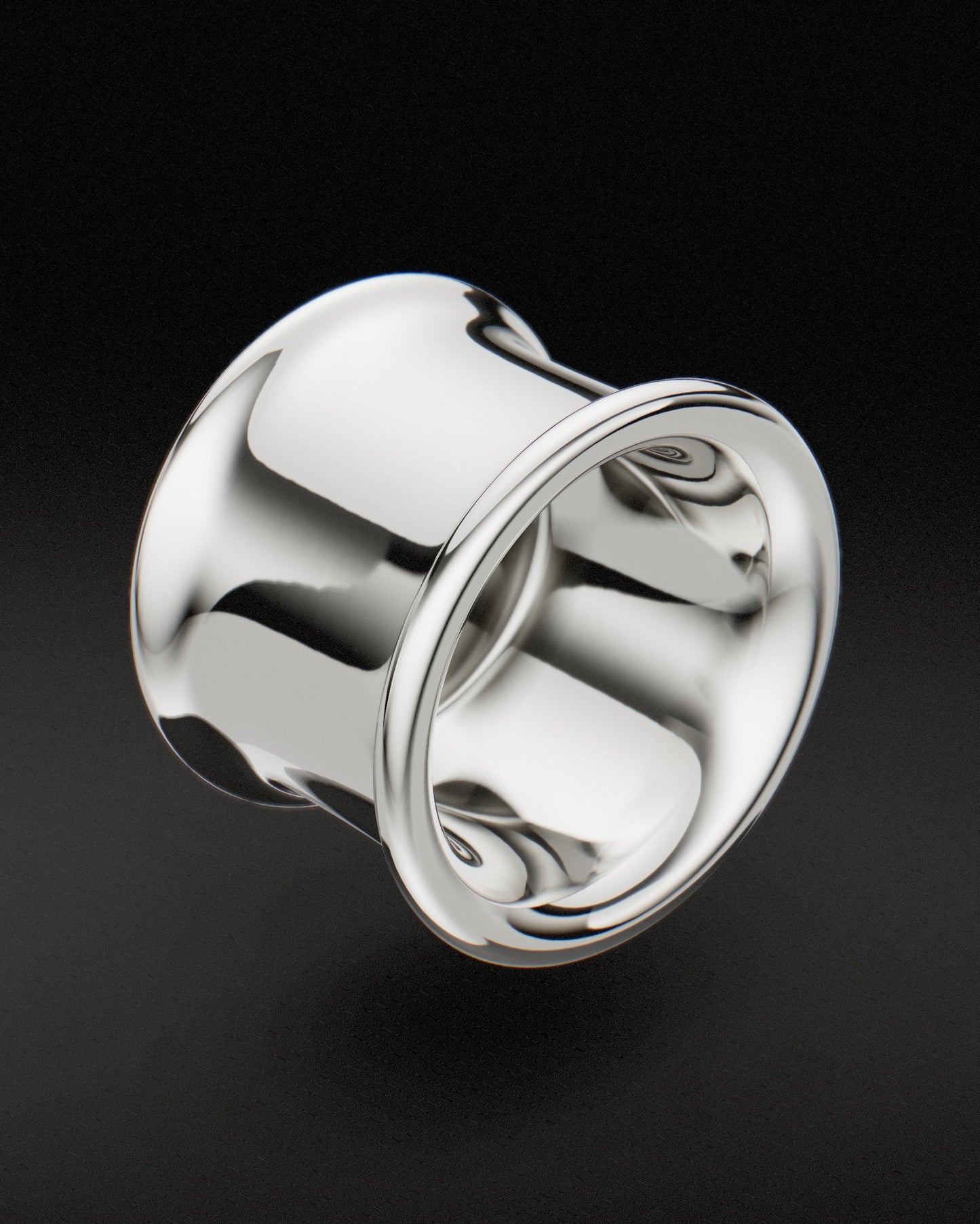 Túneles de doble llamarada - Oro de 9 quilates