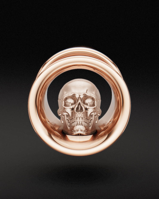 Túneles de doble llamarada - Oro de 9 quilates