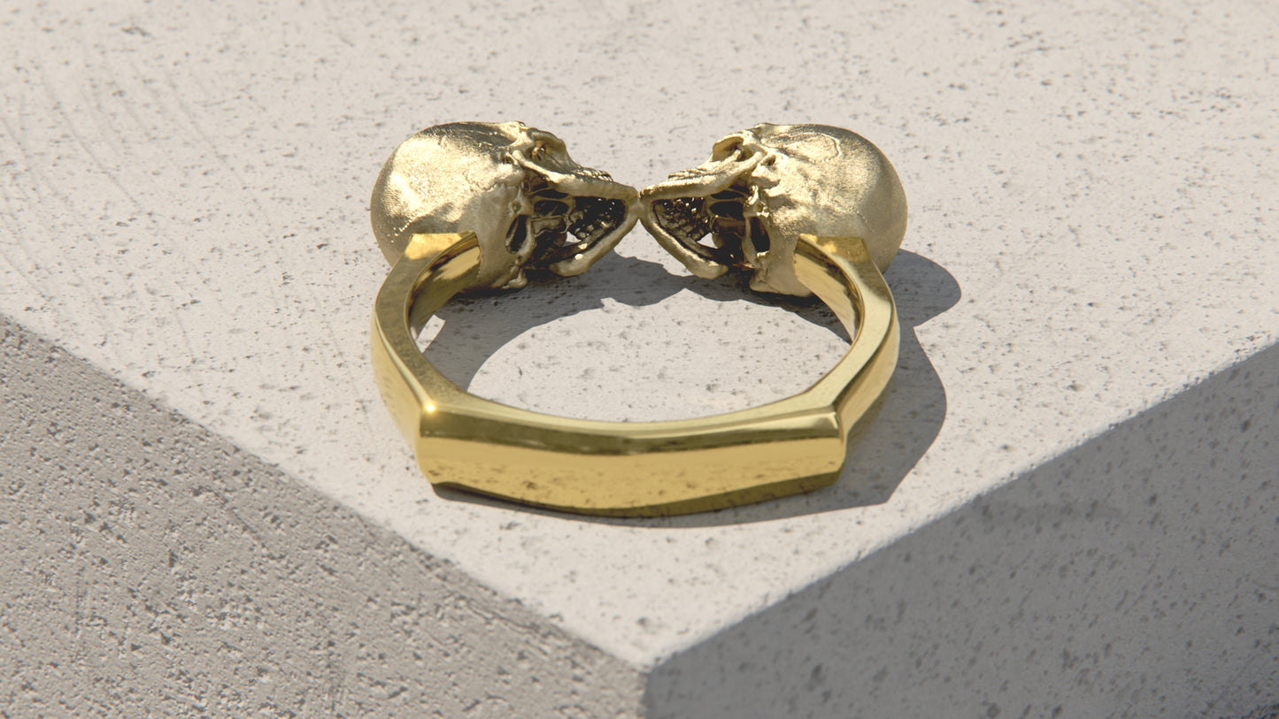 Eternal Lovers Ring - 9ct & 14ct Gold