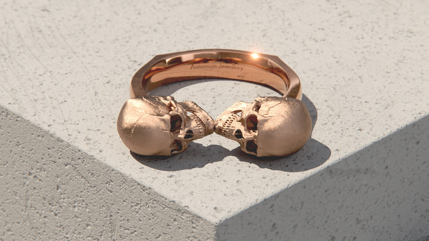 Eternal Lovers Ring - 9ct & 14ct Rose Gold