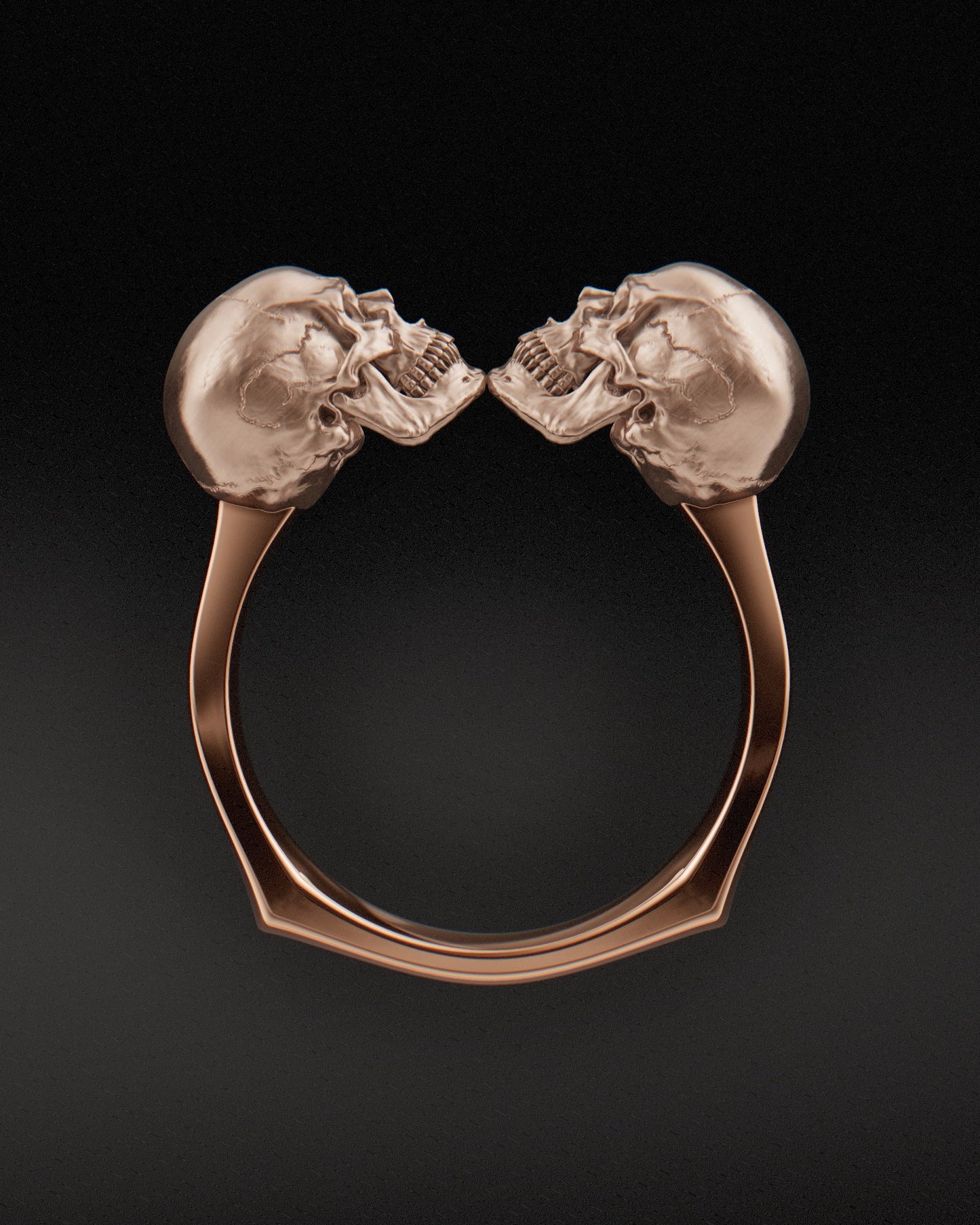 Anillo de los amantes eternos - Oro rosa de 9 quilates