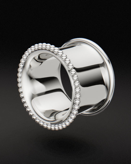 Túneles de doble llamarada - Oro de 9 quilates