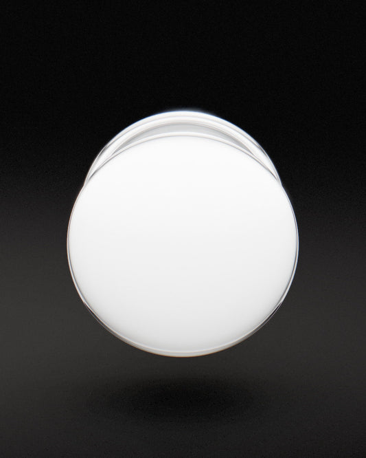 CAPPED EAR PLUGS - Sterling Silver