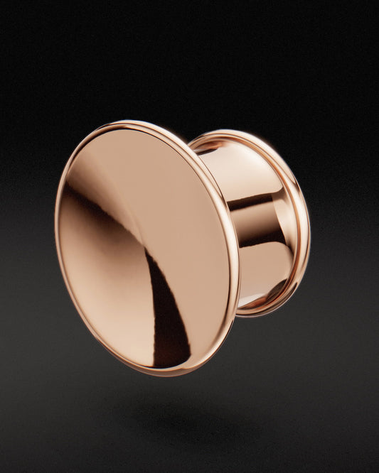 Túneles de doble llamarada - Oro de 9 quilates