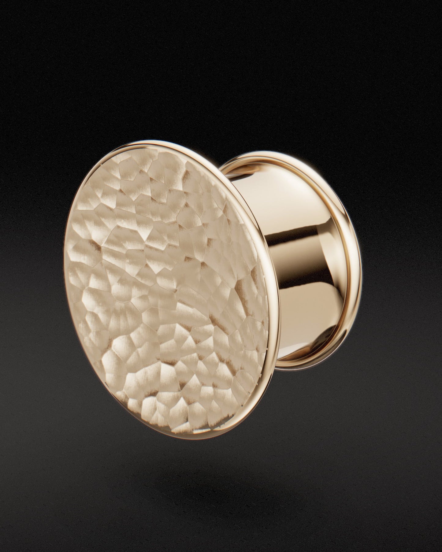 Túneles de doble llamarada - Oro de 9 quilates