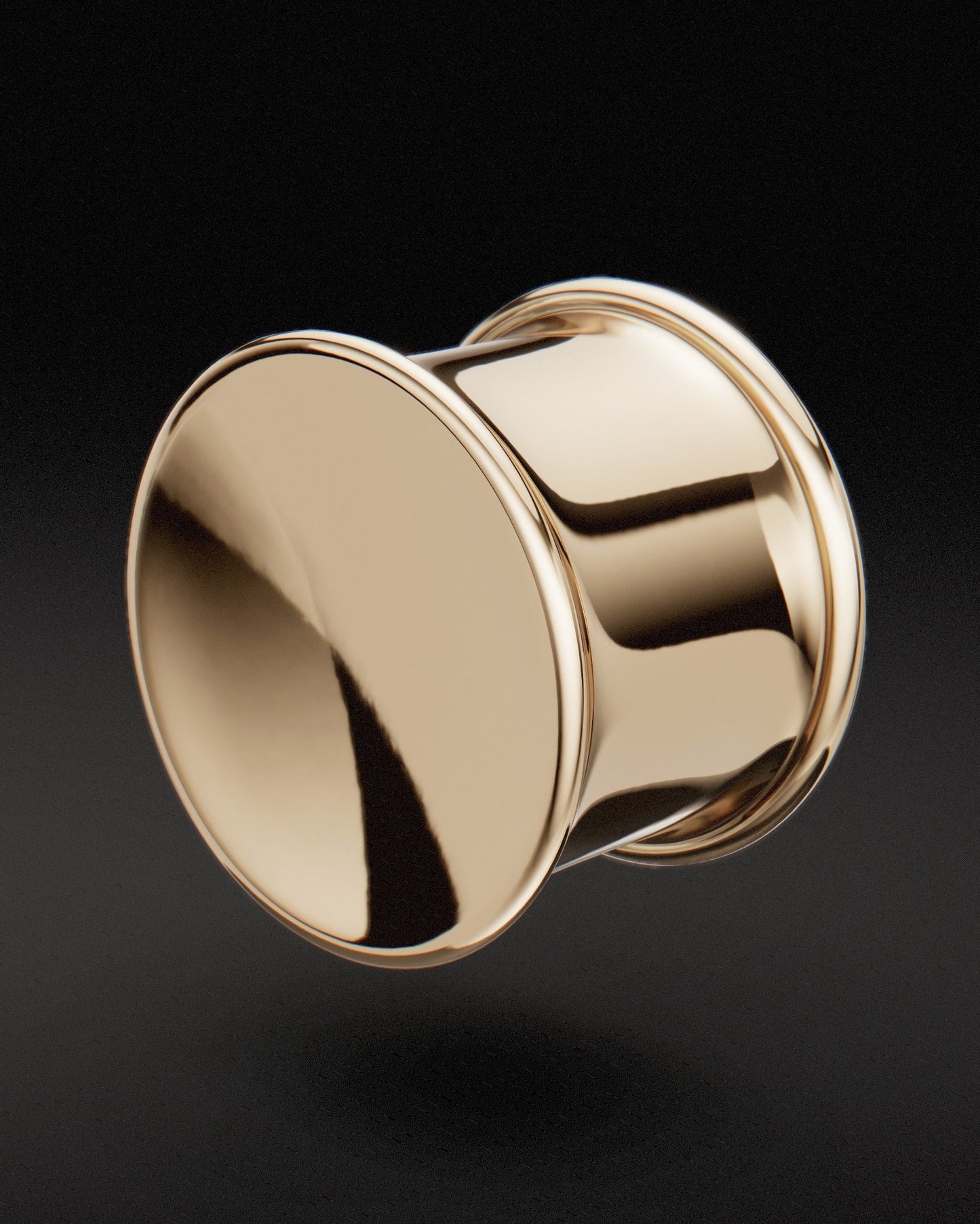 Túneles de doble llamarada - Oro de 9 quilates