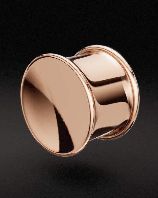 Túneles de doble llamarada - Oro de 9 quilates