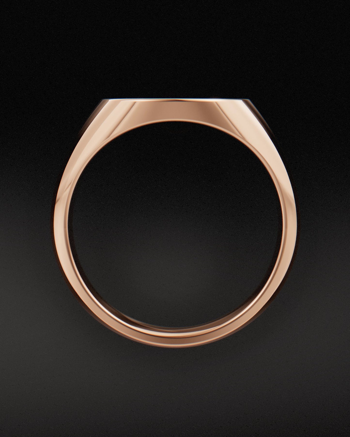 FLOWER OF LIFE SIGNET RING - 9ct  & 14ct Rose Gold