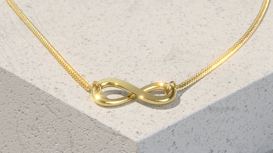 Infinity Pendant - 9ct Gold