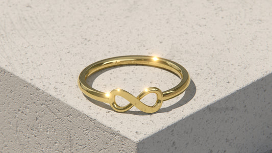 Infinity Ring - 9ct Gold