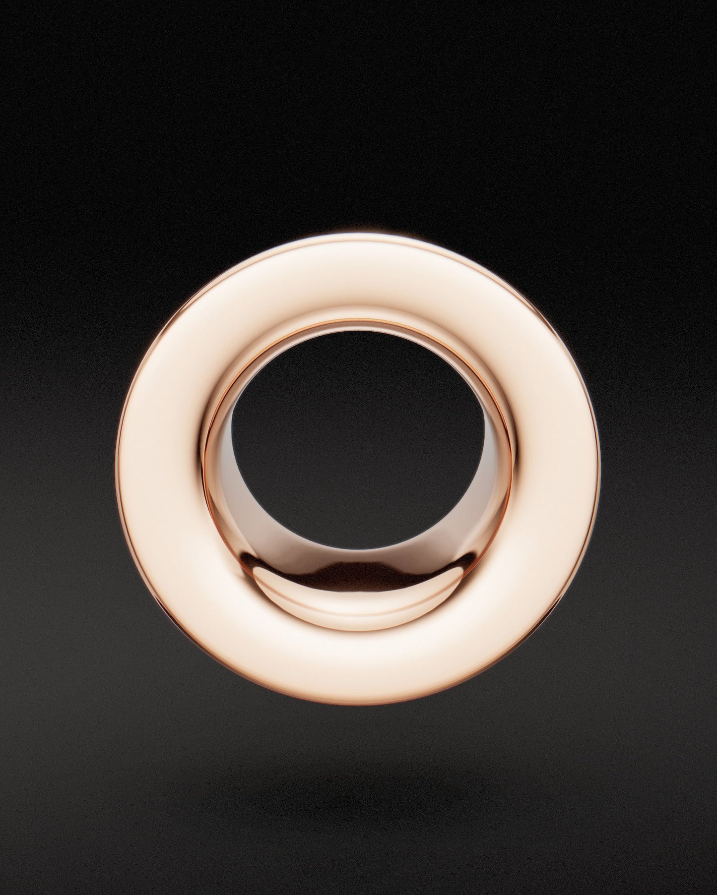 MAYAN FLARE EAR TUNNELS - 9ct & 14ct Rose Gold