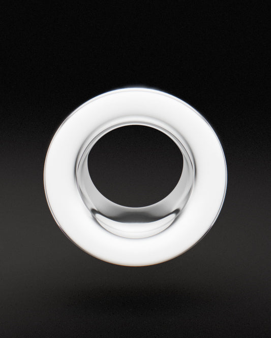 MAYAN FLARE EAR TUNNELS - Sterling Silver