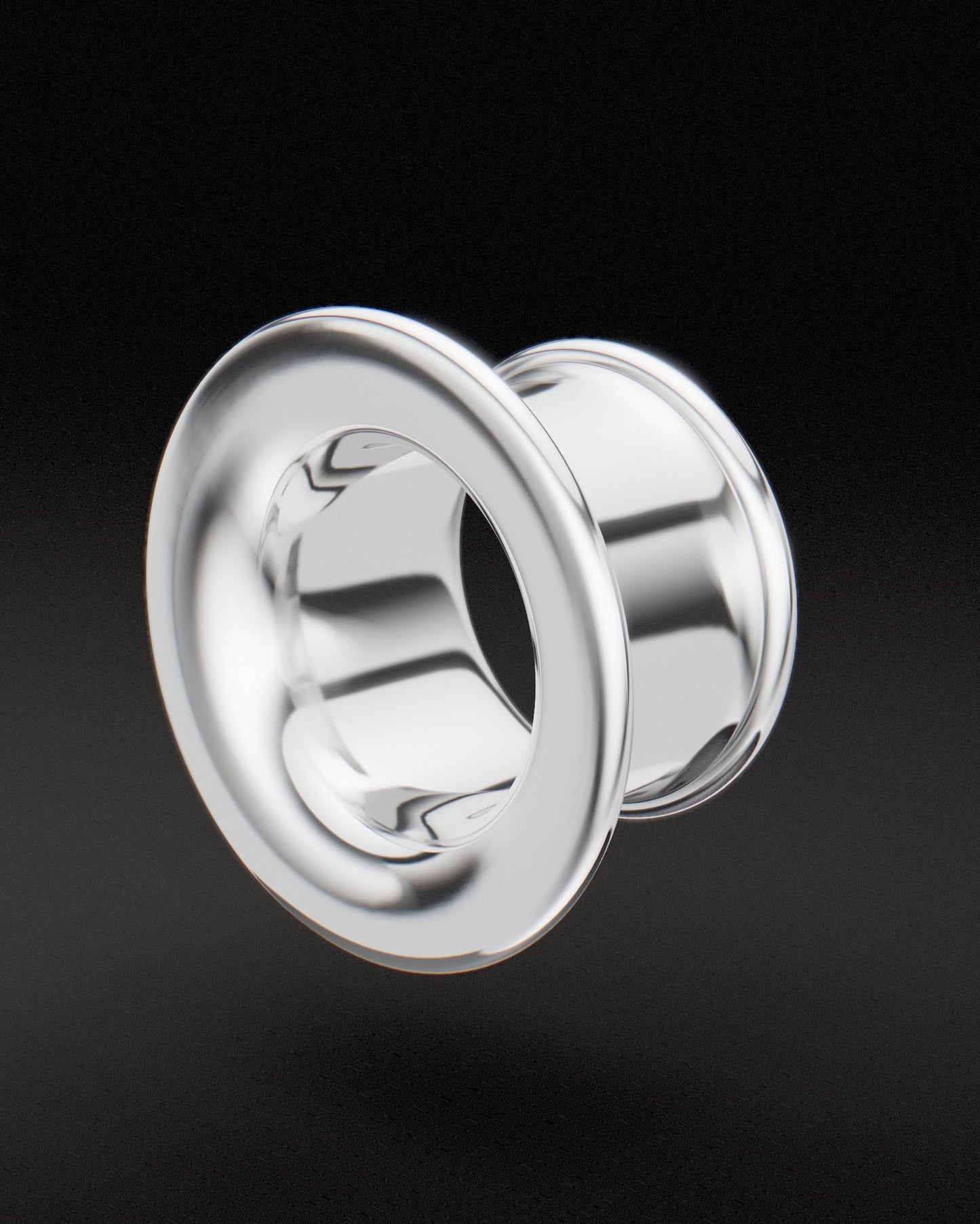 MAYAN FLARE EAR TUNNELS - Sterling Silver