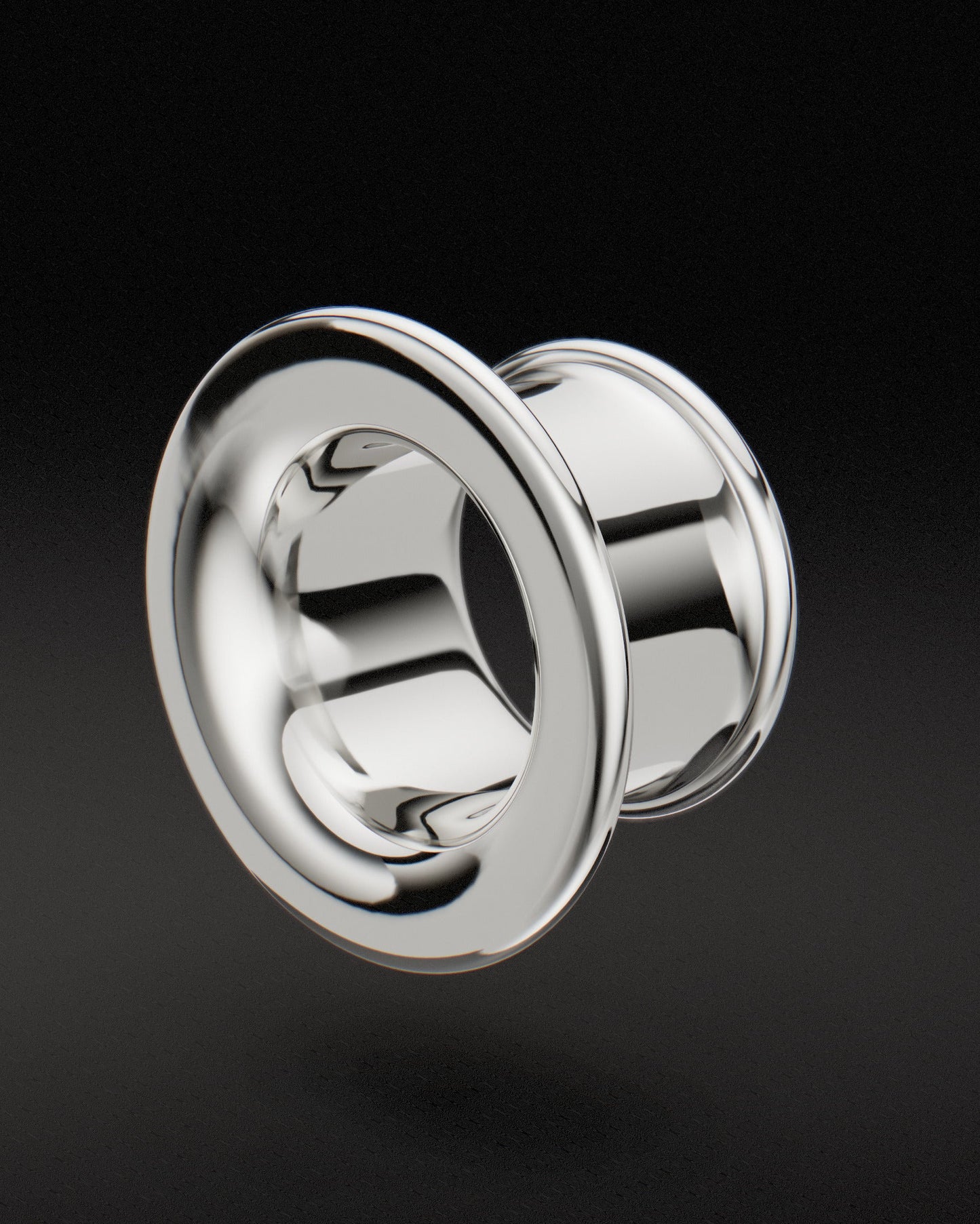 Túneles de oreja de llamarada maya - Plata de ley