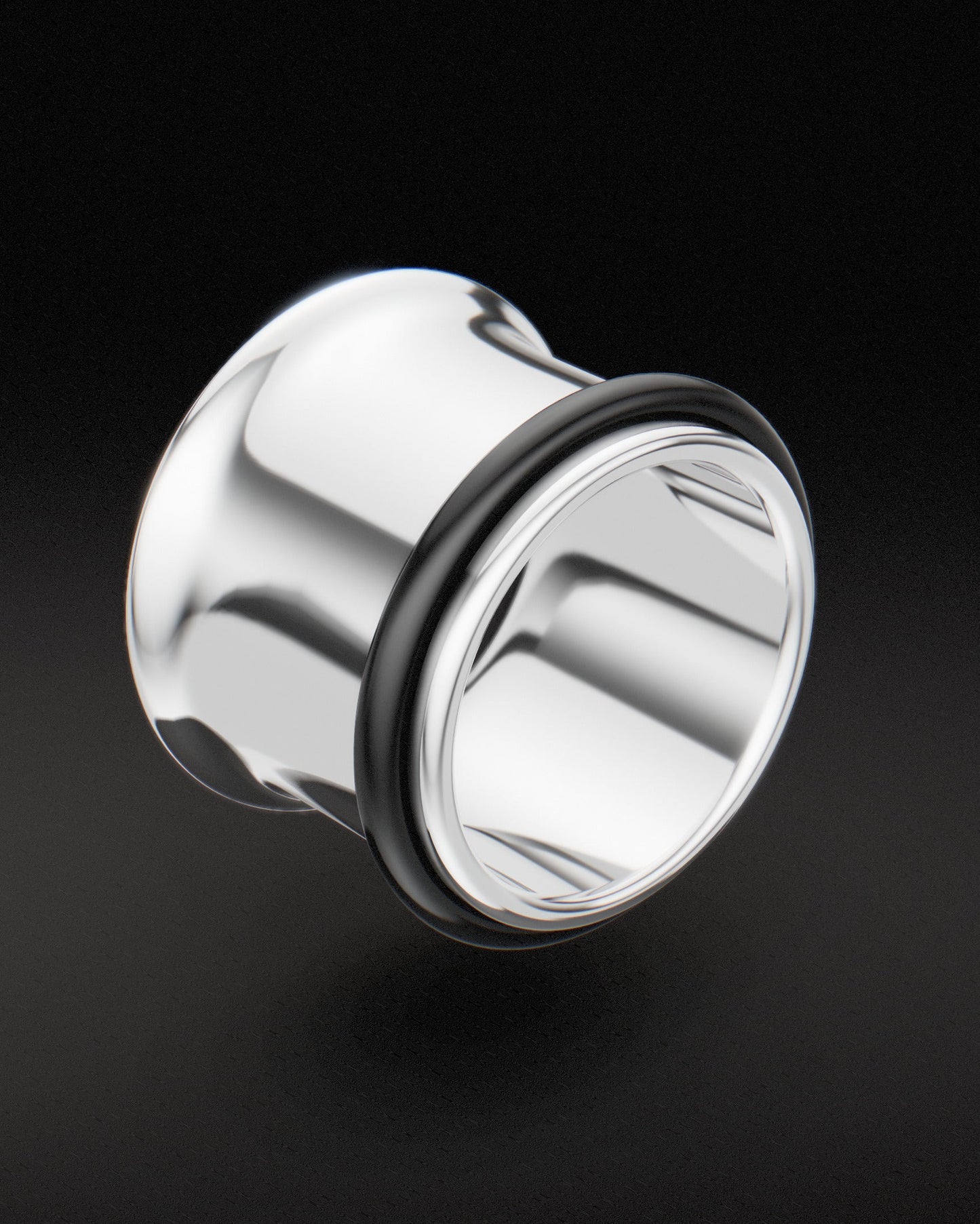 Túneles de una sola llamarada con juntas tóricas - Plata de ley