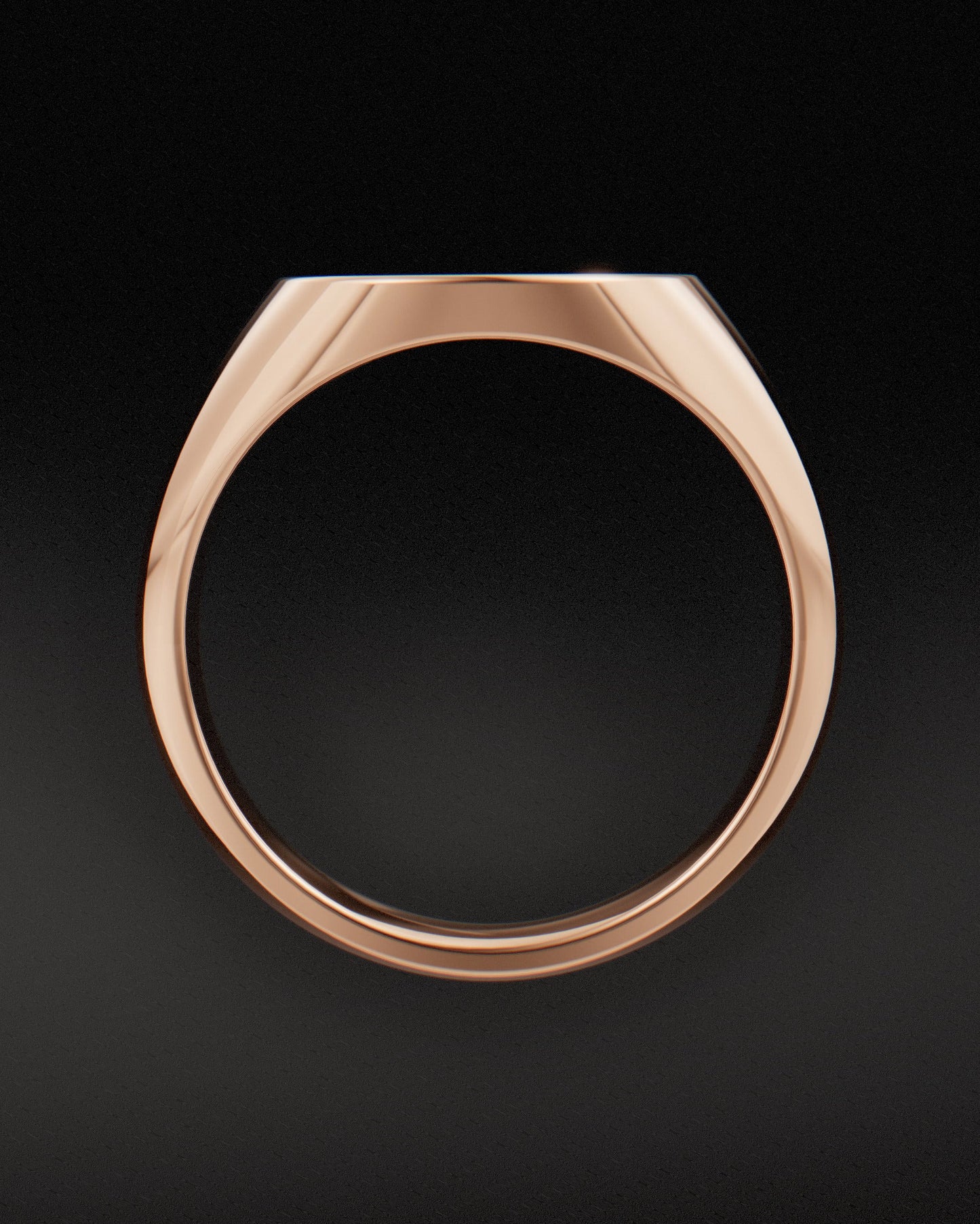 SEED OF LIFE SIGNET RING - 9ct & 14ct Rose gold